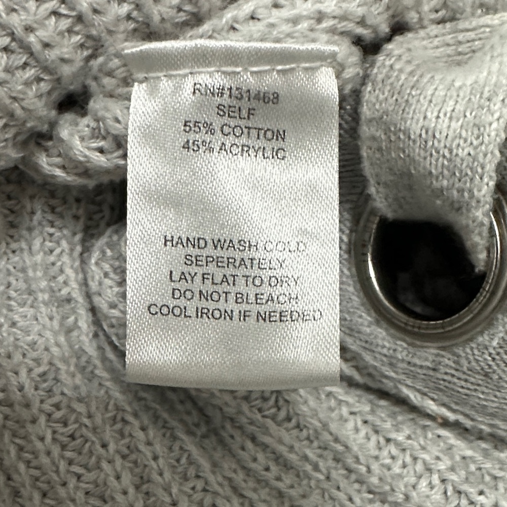 Fate Light Gray Women's Crew Neck Sweater - Picture 6 of 9